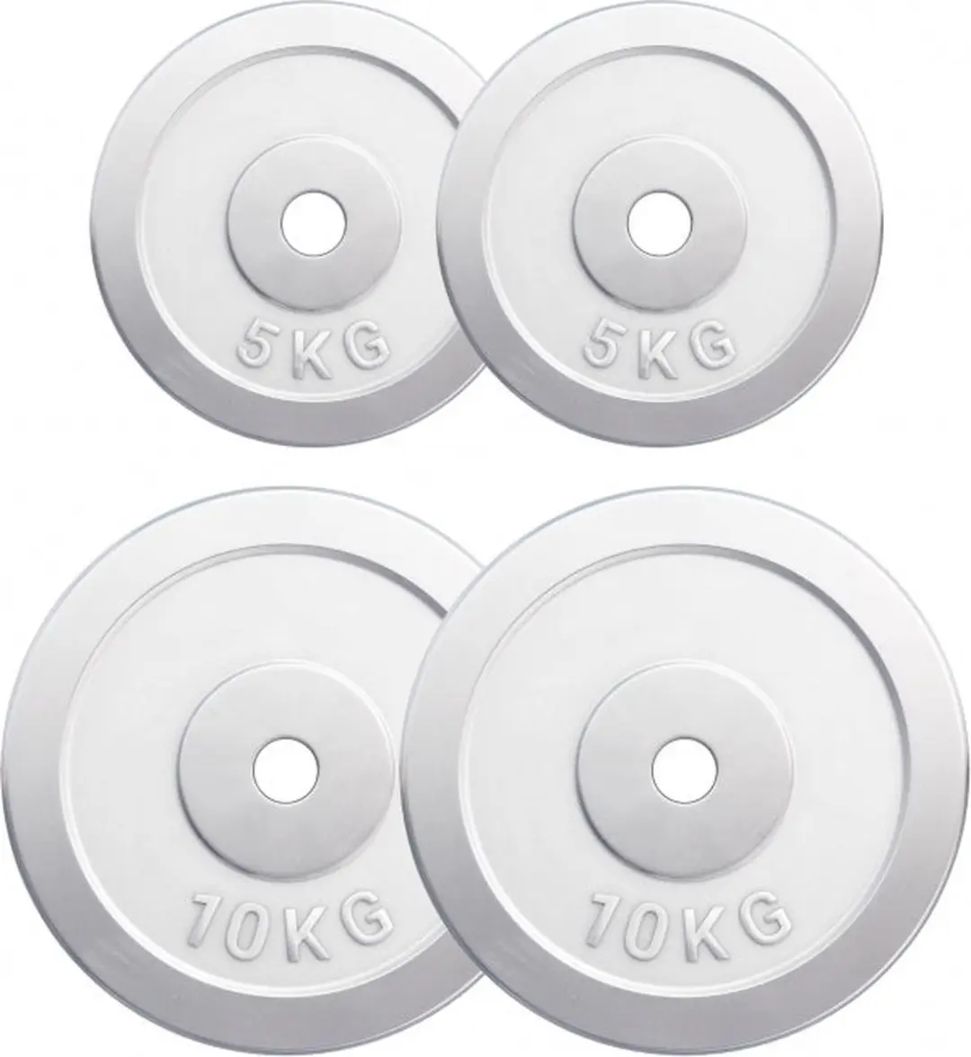 Gorilla Sports Halterschijven Set 30kg