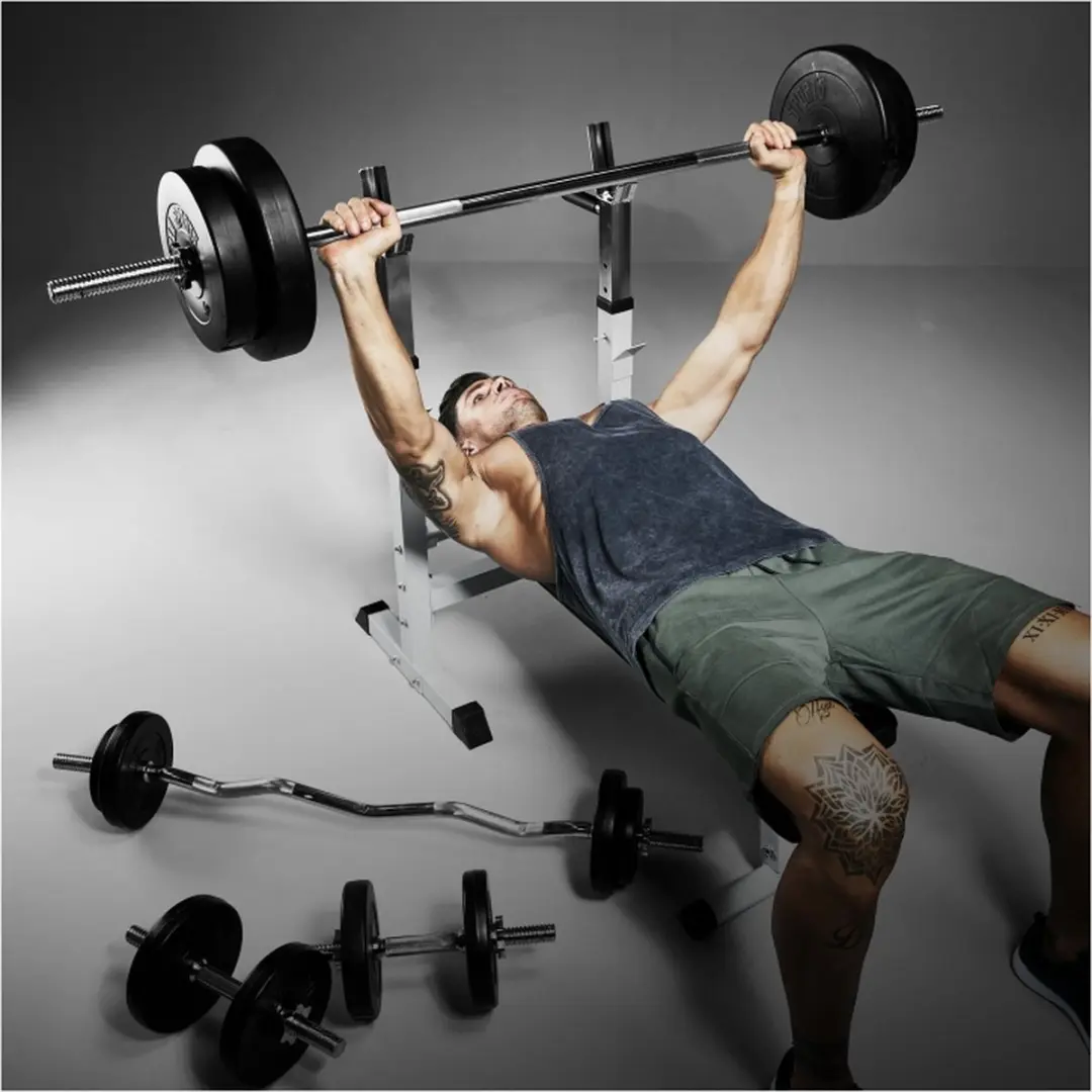 Gorilla Sports Halterbank 100118-00022-0001 - Wit