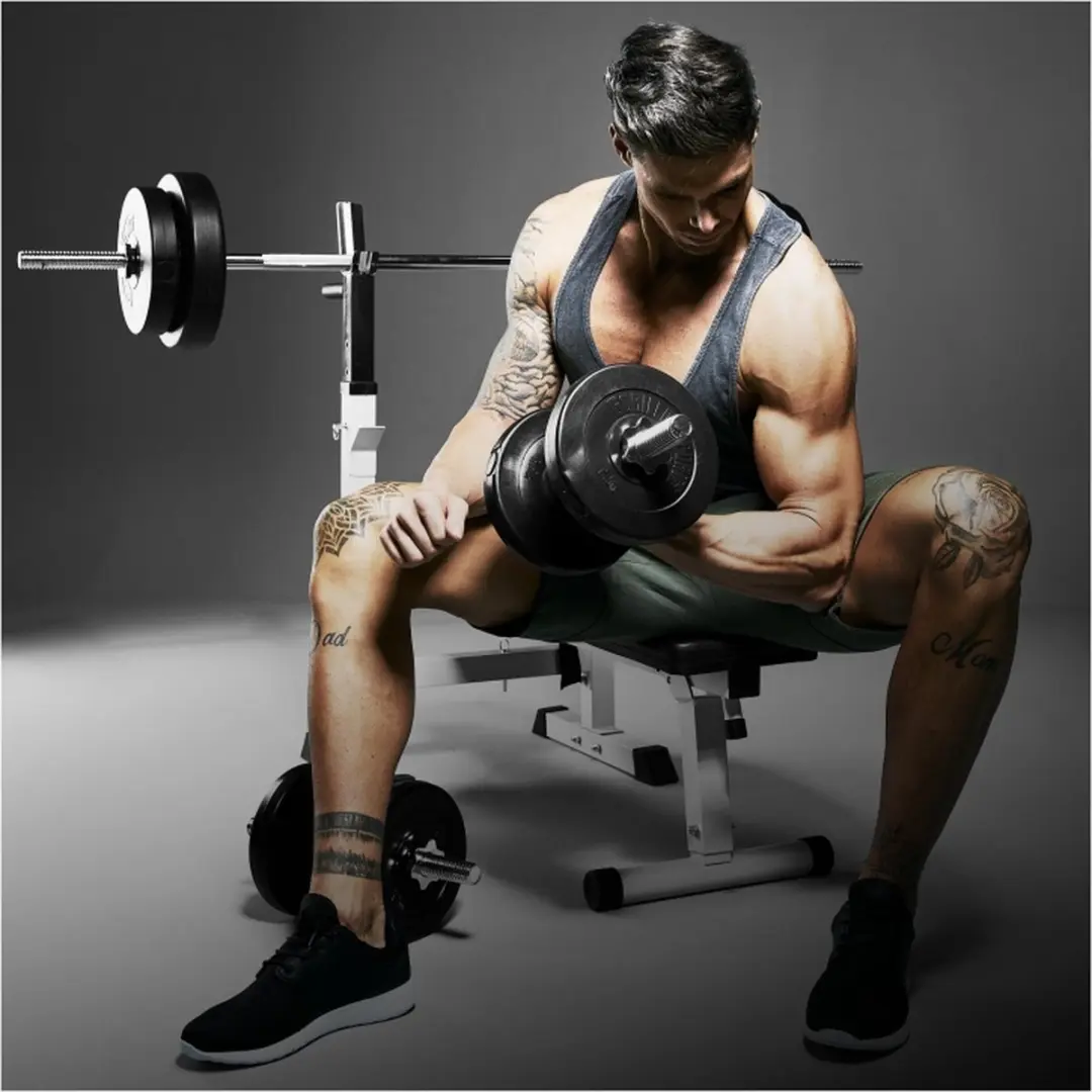 Gorilla Sports Halterbank 100118-00022-0001 - Wit