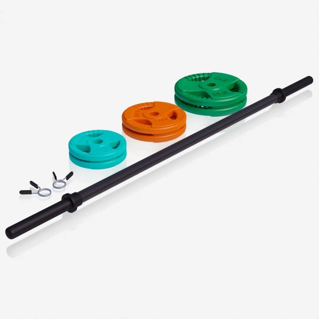 Gorilla Sports Aerobic Halterset 20kg - Multikleur