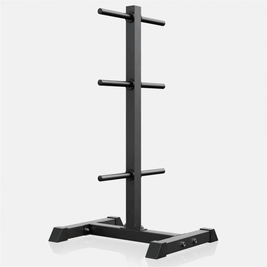 Gorilla Sports Schijvenstandaard 30/31mm - Halterrek - Zwart