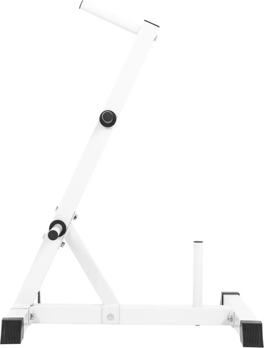 Gorilla Sports Schijvenstandaard 30mm Schuin - Wit