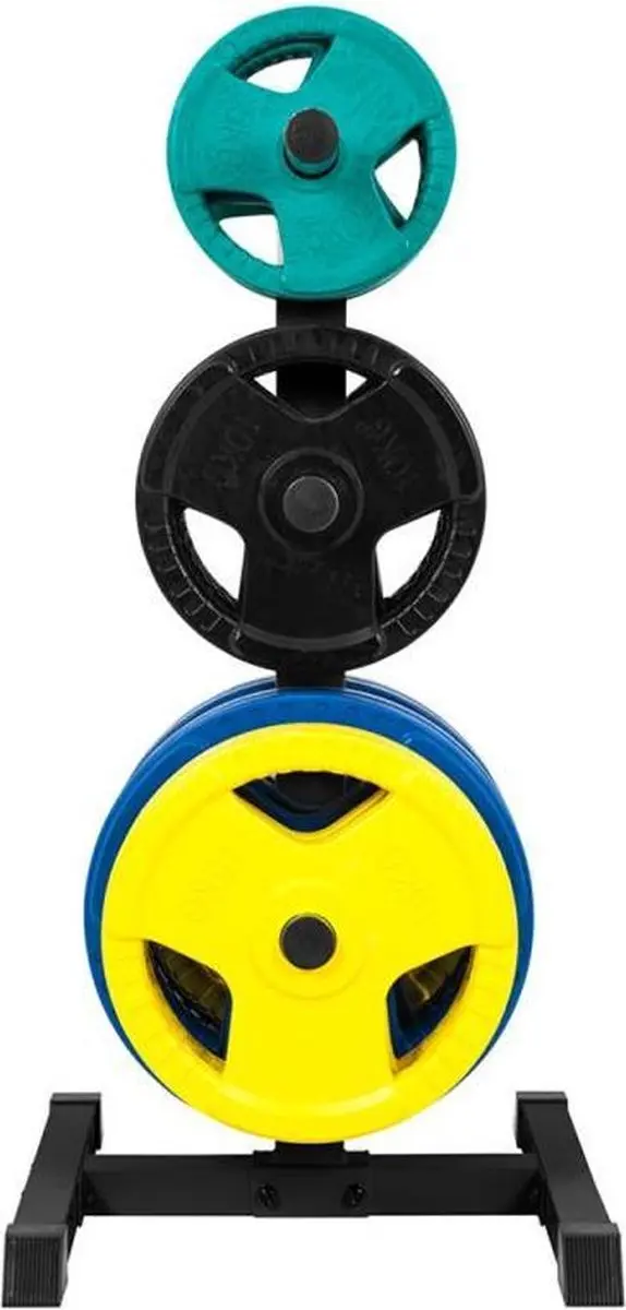 Gorilla Sports Halterrek 50/51mm Schijvenstandaard - Wit