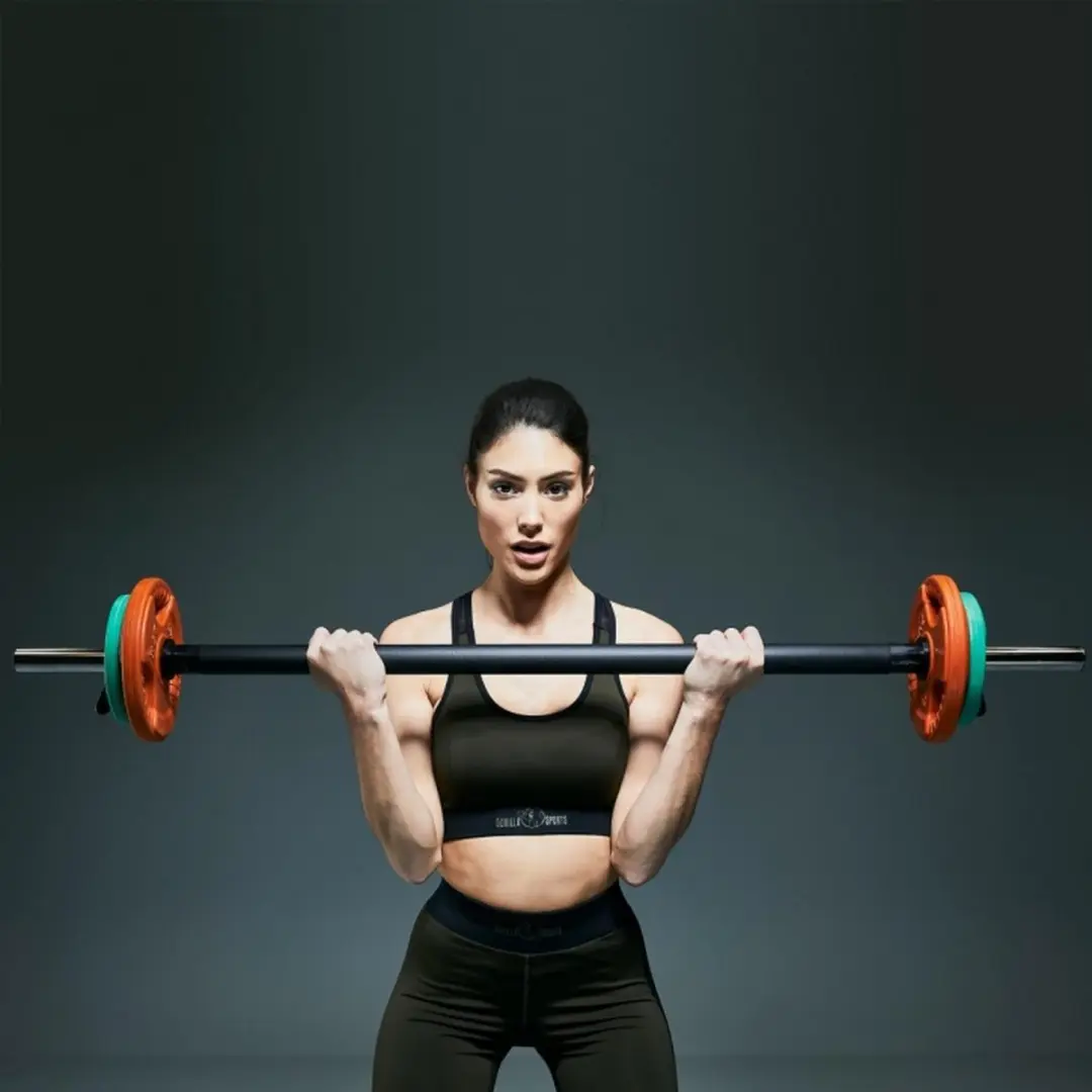 Gorilla Sports Aerobic Halterset 19,3 kg - Multikleur