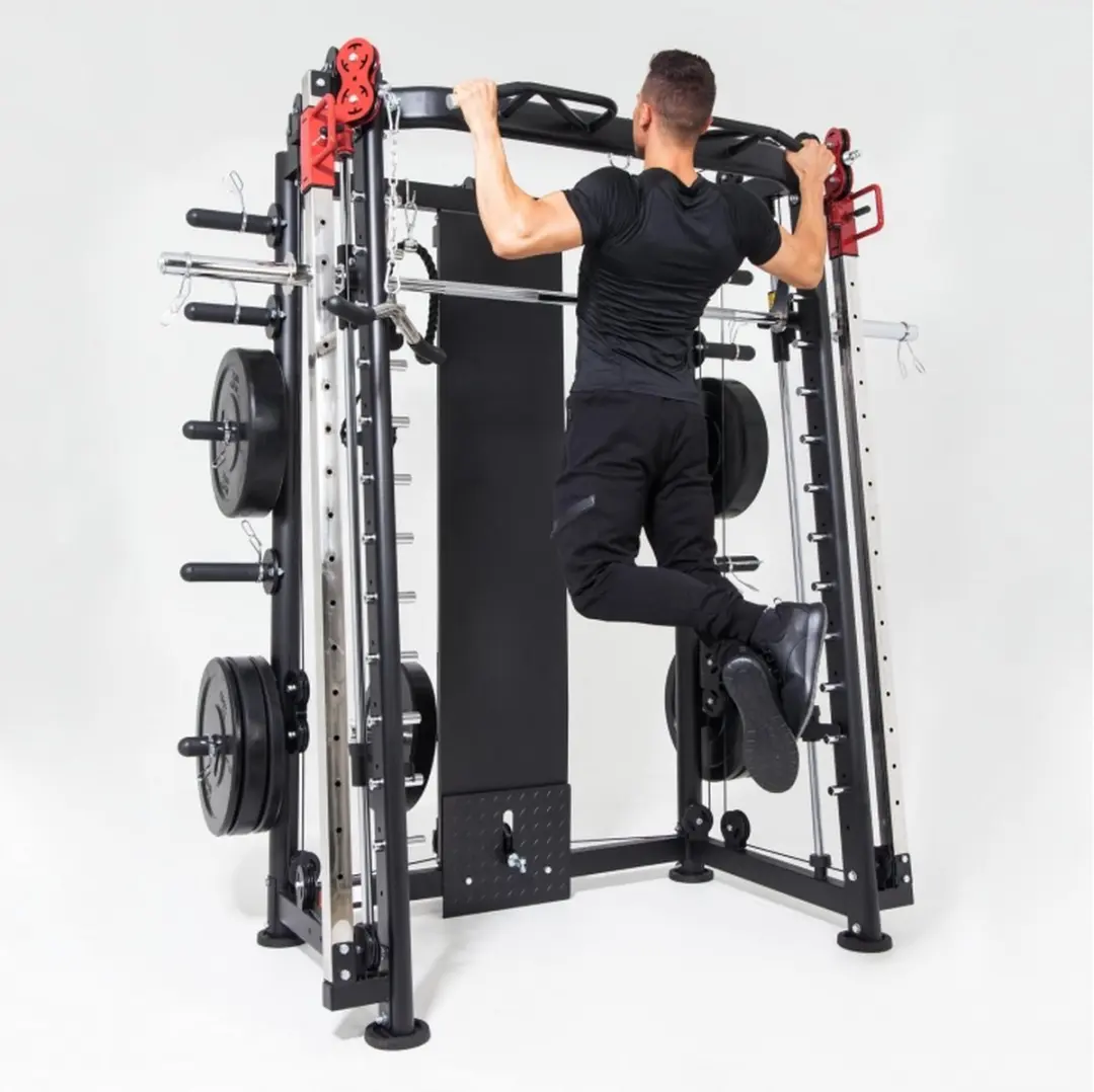 Gorilla Sports Smith Machine Multi Press - 48-delig - Zwart - afbeelding 6 van 6