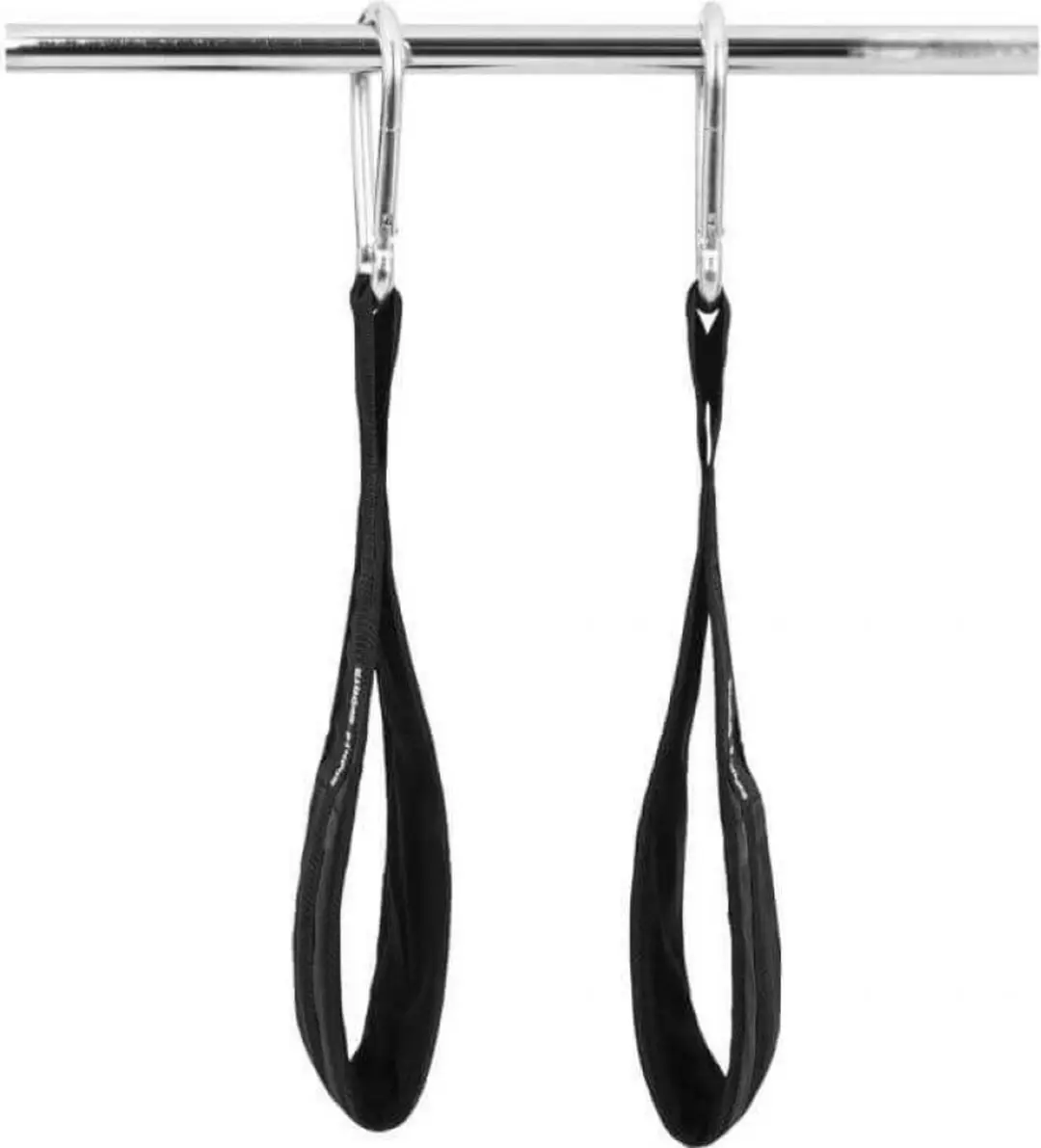 Gorilla Sports Buikspiertrainingslussen - Krachtstation - One Size - Zwart