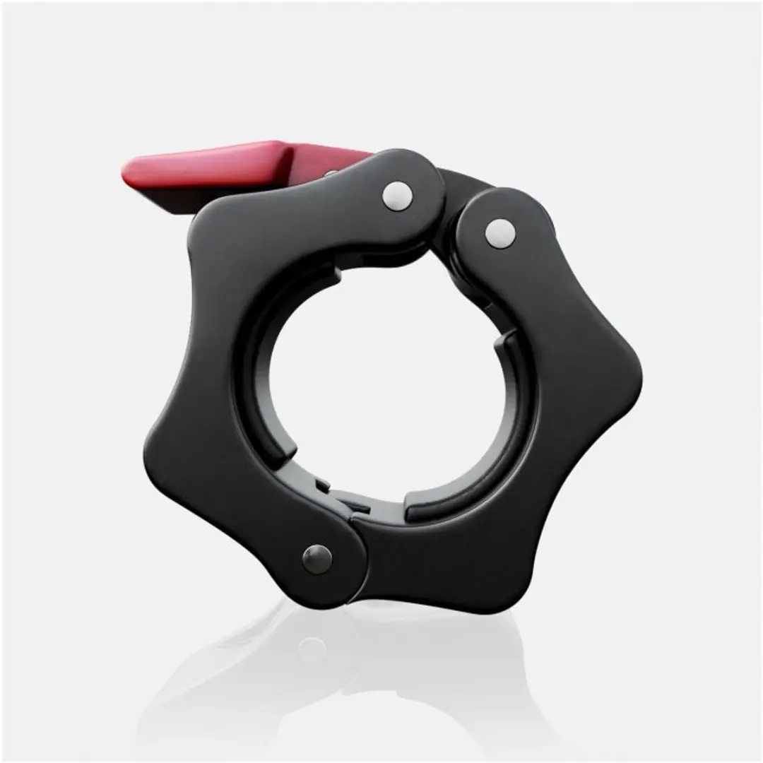 Gorilla Sports Lock Jaw Collar 30mm - 2 Stuks - Zwart