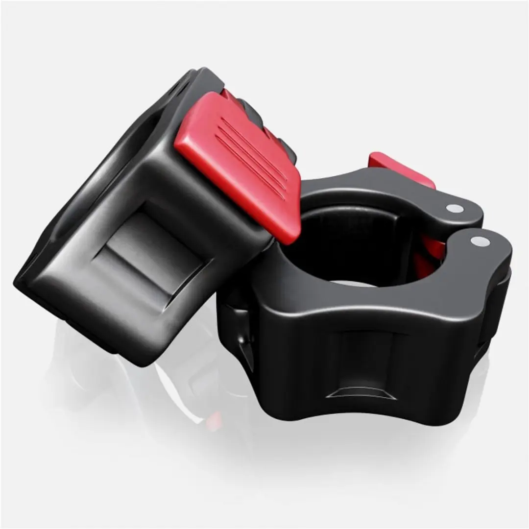 Gorilla Sports Lock Jaw Collar 30mm - 2 Stuks - Zwart