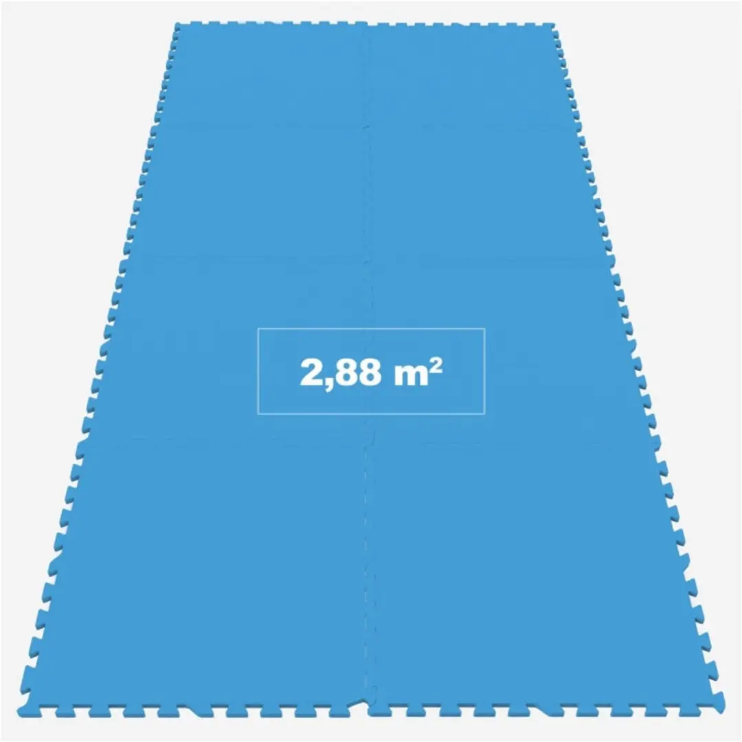 Gorilla Sports Vloermatten Blauw - 8 Stuks - 2,88 m2