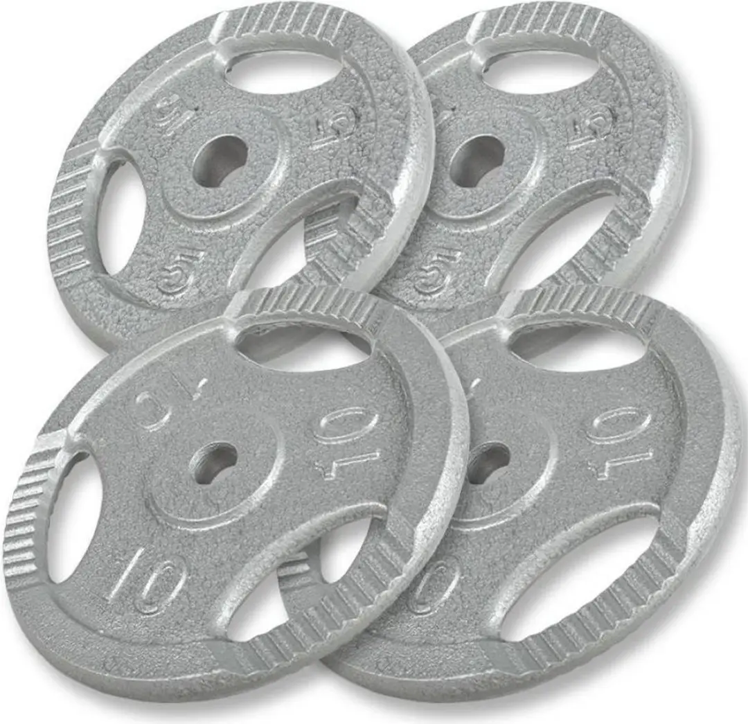 Gorilla Sports Gripper Gietijzer Set 30kg