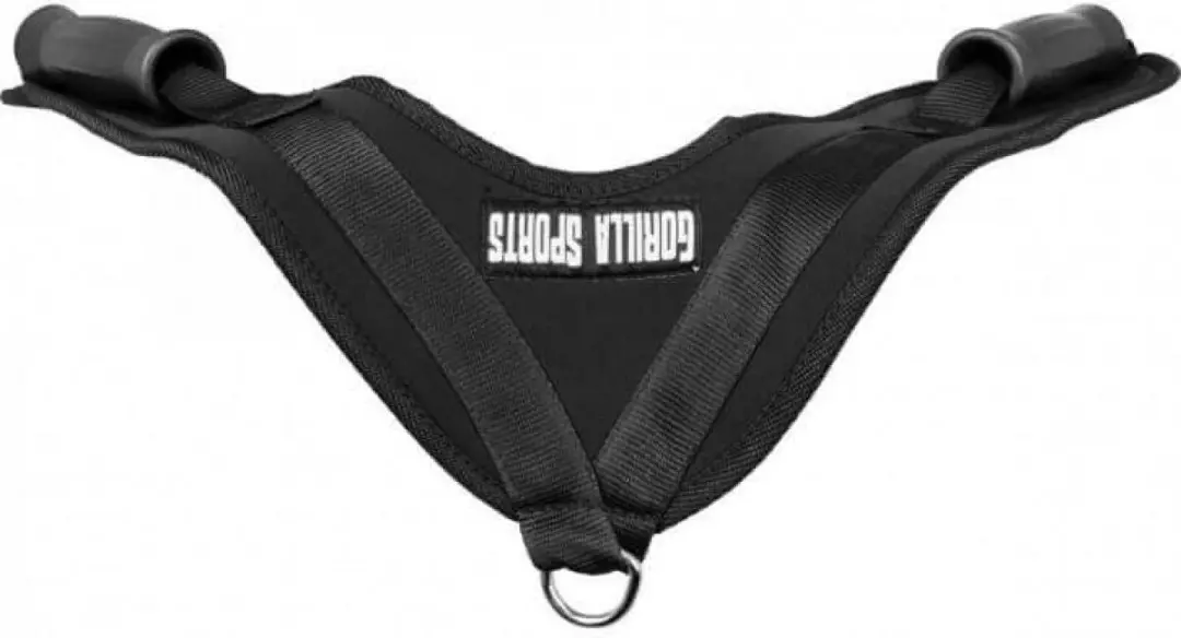 Gorilla Sports Ab Crunch Strap - Buikspiertrainer - One Size - Zwart