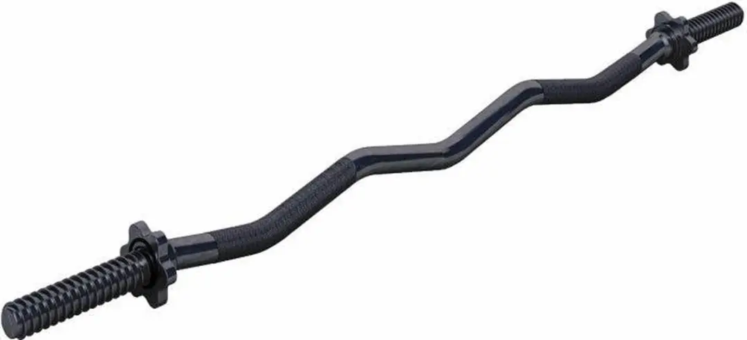 Gorilla Sports EZ Curl Stang 120cm 30mm - Zwart