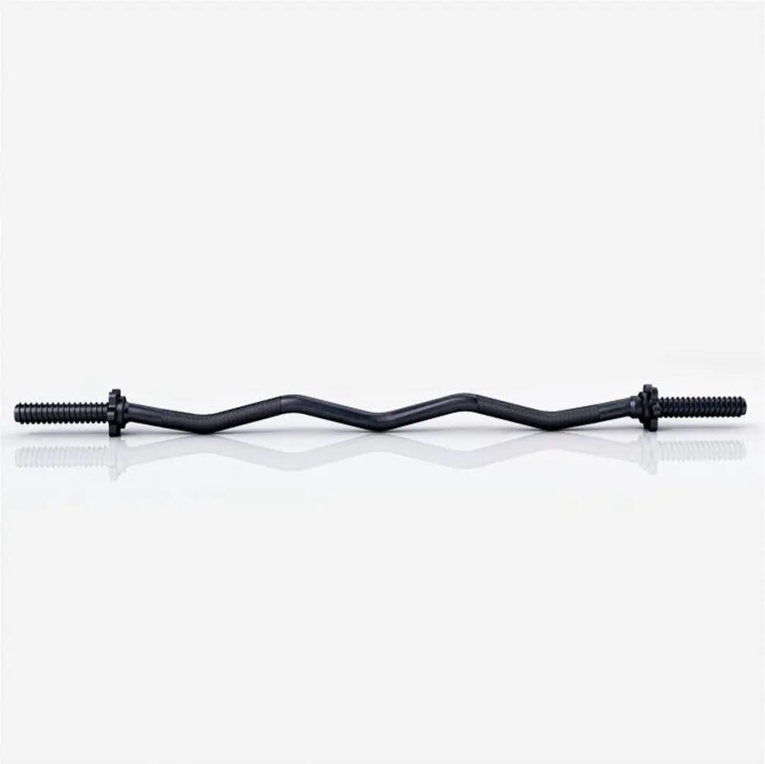 Gorilla Sports EZ Curl Stang 120cm 30mm - Zwart