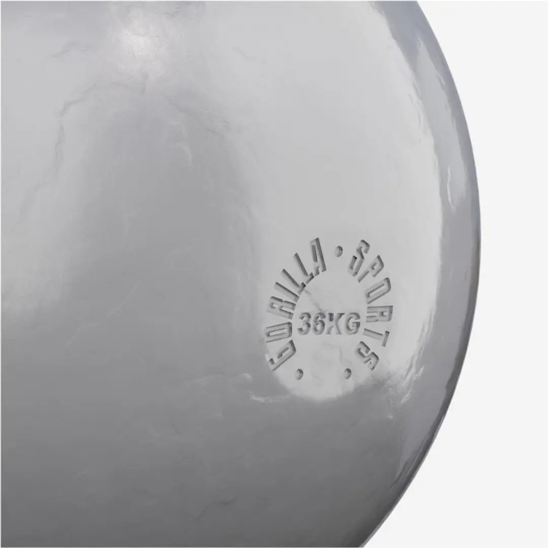 Gorilla Sports Kettlebell Competitie 36 kg - Staal