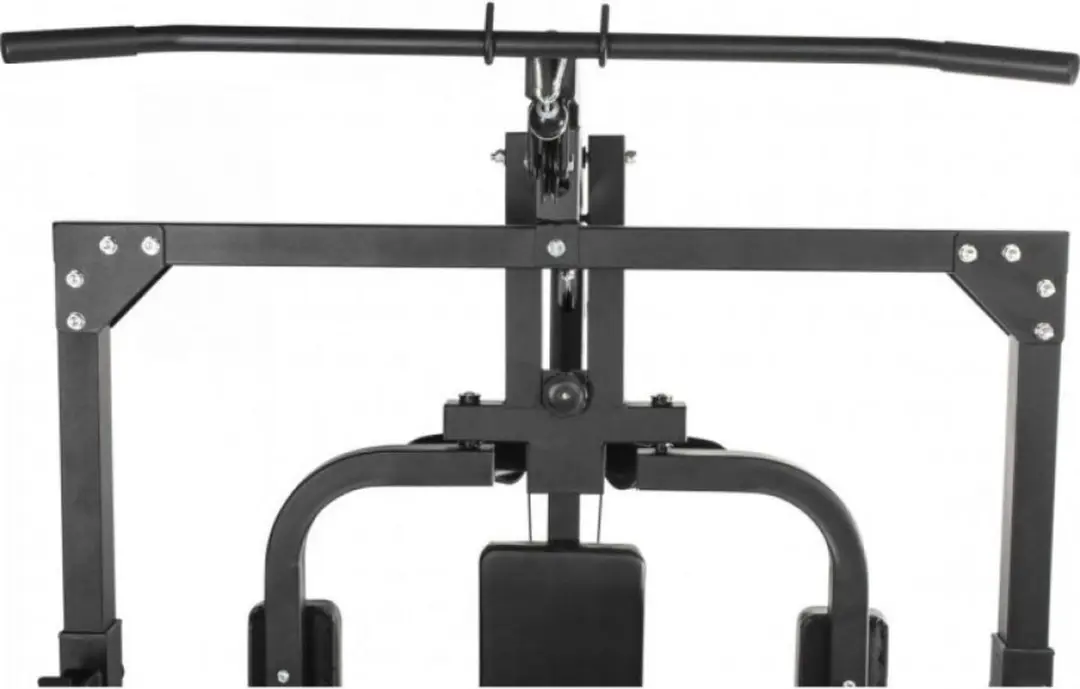 Gorilla Sports Krachtstation 350kg - Inclusief Fitnessbank - Zwart