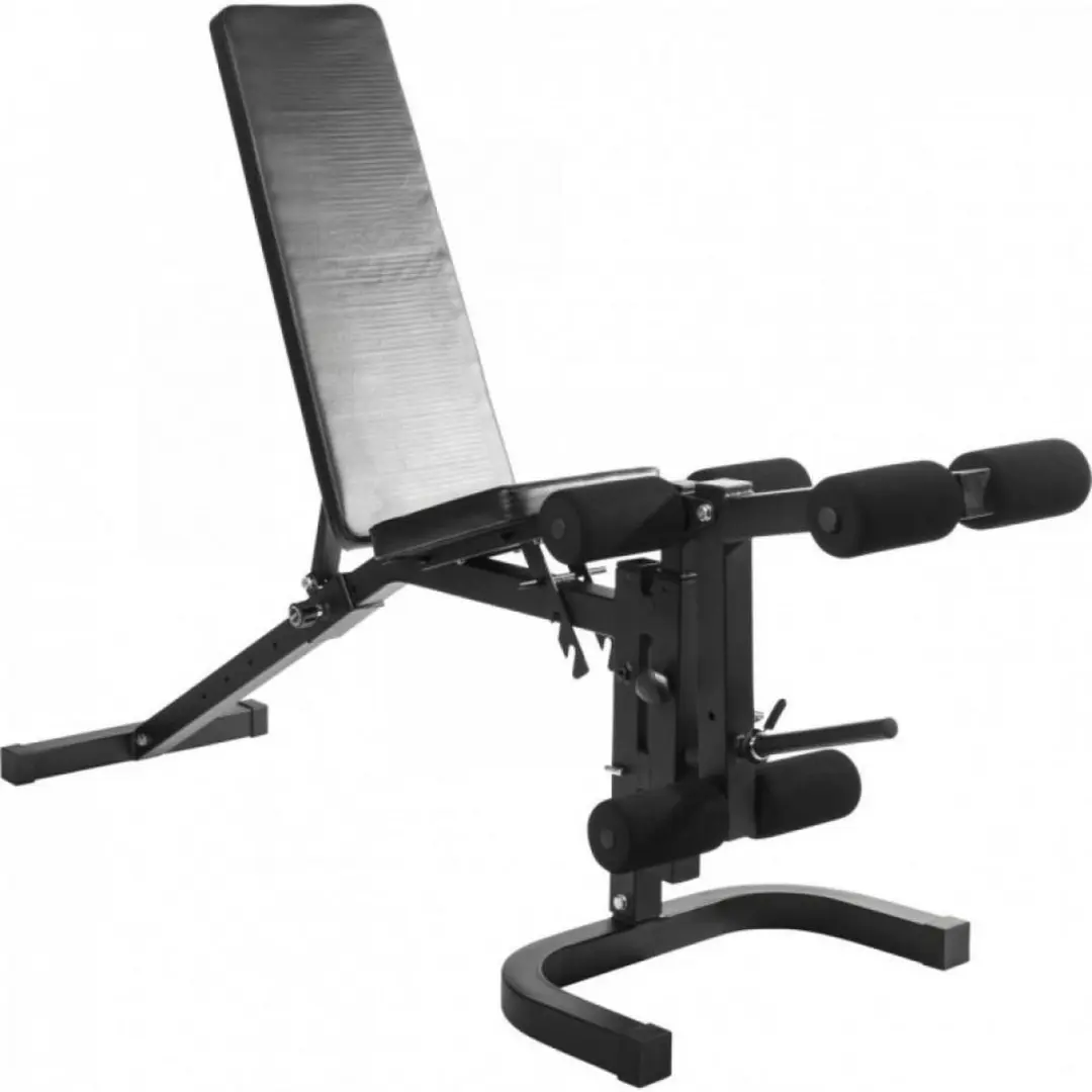 Gorilla Sports Krachtstation 350kg - Inclusief Fitnessbank - Zwart - afbeelding 6 van 6