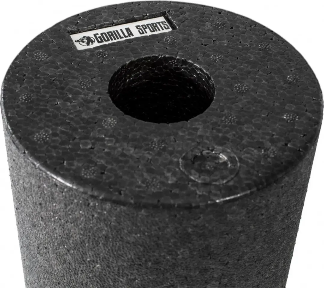 Gorilla Sports Foam Roller 15cm - Zwart