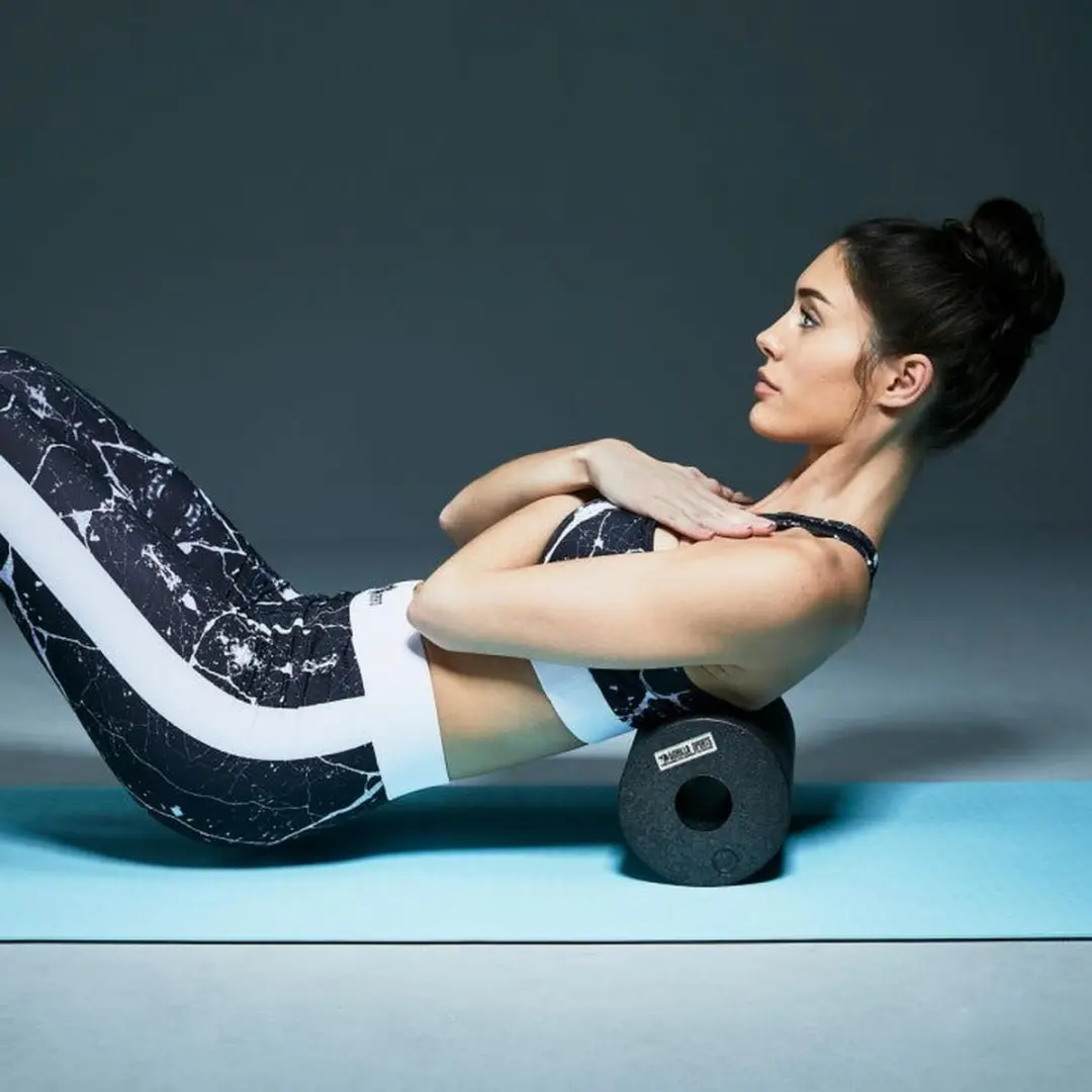 Gorilla Sports Foam Roller 15cm - Zwart
