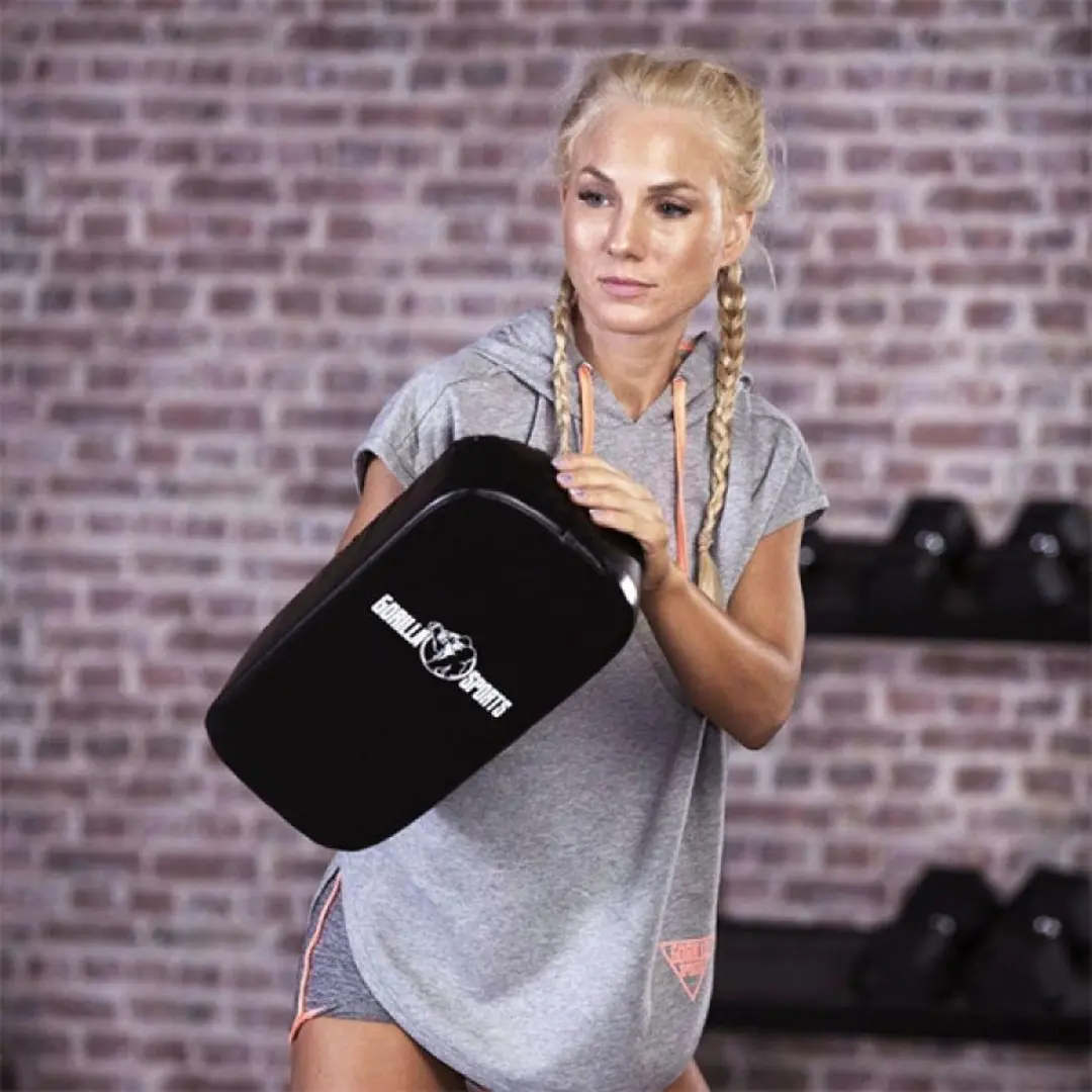 Gorilla Sports Arm Pad - 3 Handgrepen Zwart