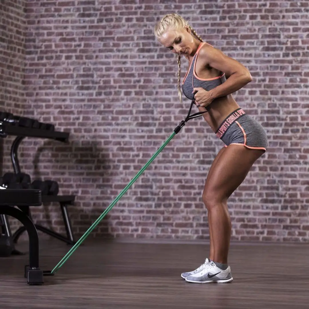 Gorilla Sports Fitness Tube Set - 3 Weerstandsbanden Licht/Medium/Zwaar
