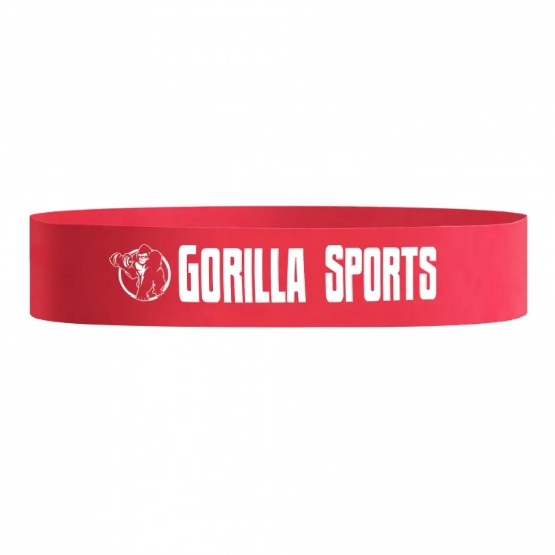 Gorilla Sports Fitnessband 1,0mm - Rood