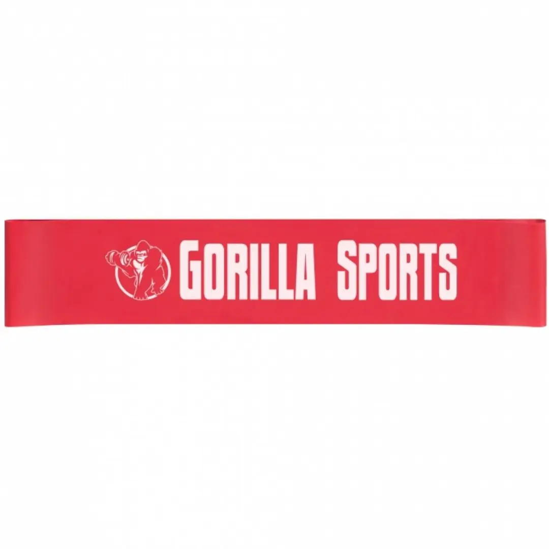 Gorilla Sports Fitnessband 1,0mm - Rood