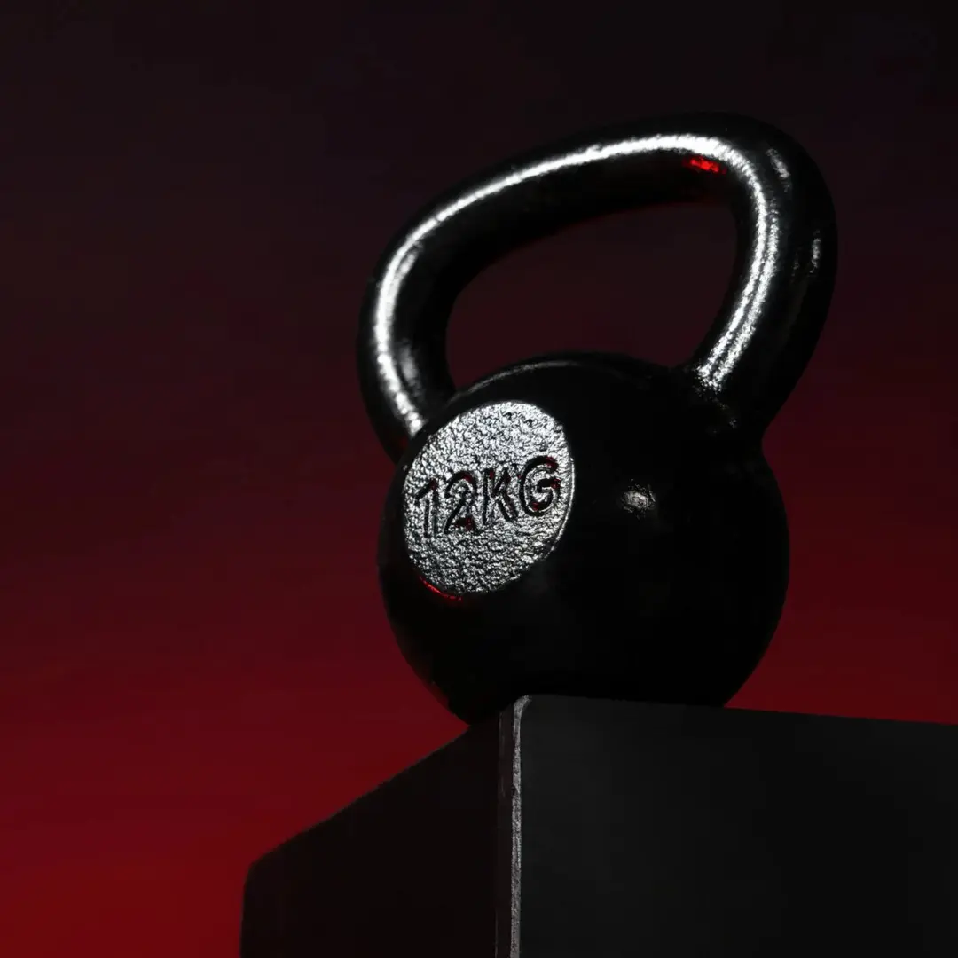 Gorilla Sports Kettlebell 18 kg - Gietijzer - Zilver