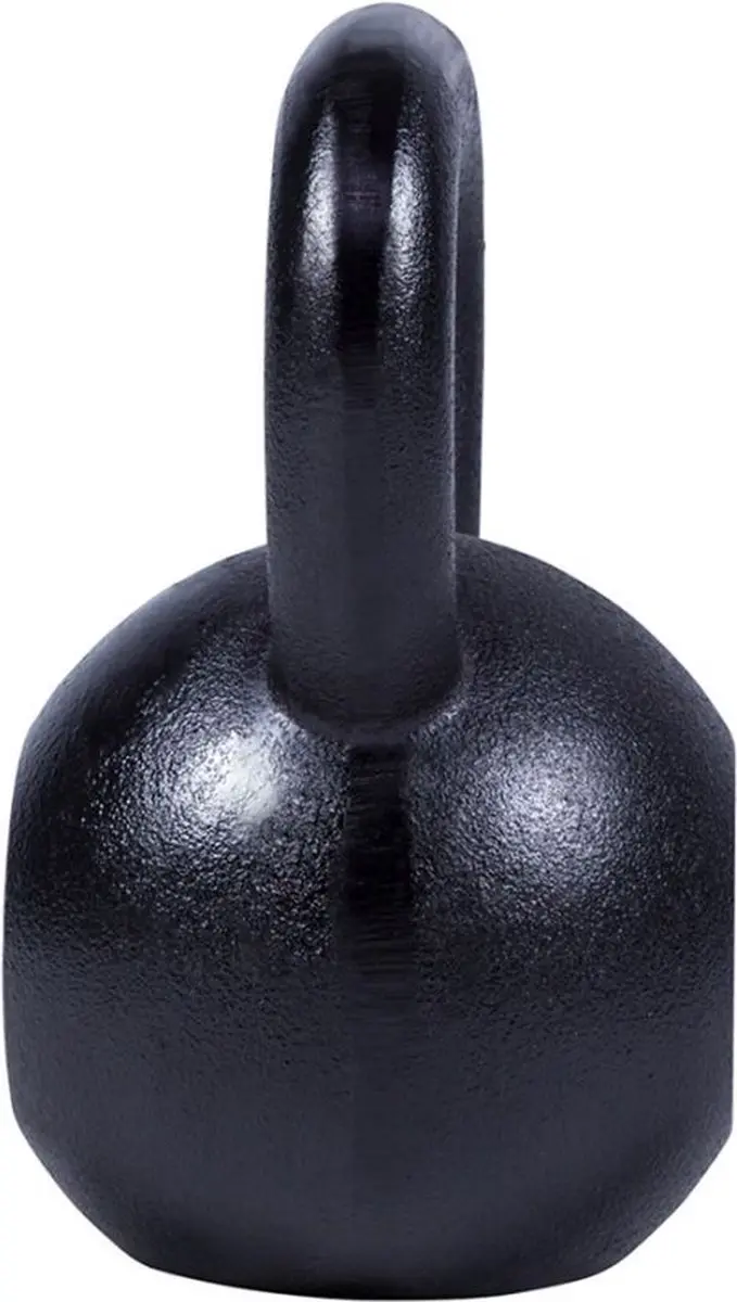 Gorilla Sports Kettlebell Gietijzer 28 kg - Zwart
