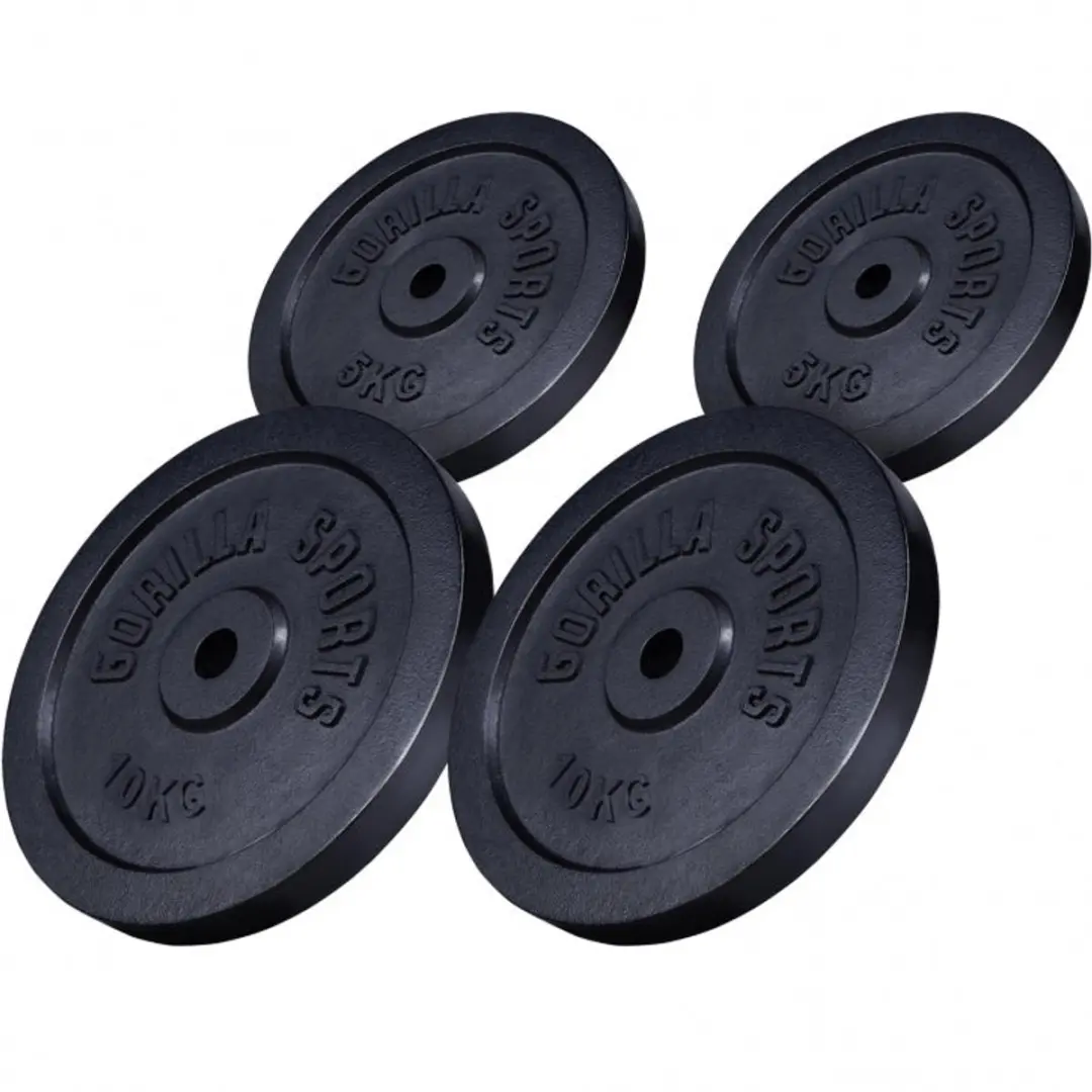 Gorilla Sports Halterschijven 30kg