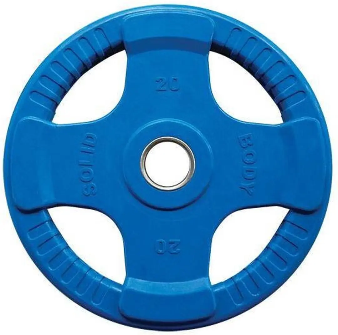 Body-Solid Gekleurde Olympische Rubber Halterschijf