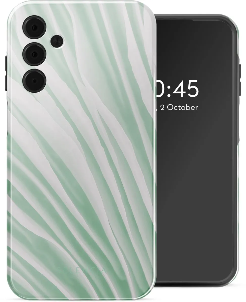 Selencia Hoesje Samsung Galaxy A15 Nature Grayed Jade