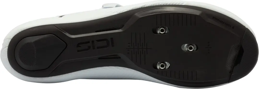 Sidi Fast 3 Fietsschoen - Carbon Zool - Draaisluiting - Wit - 45 - afbeelding 2 van 5