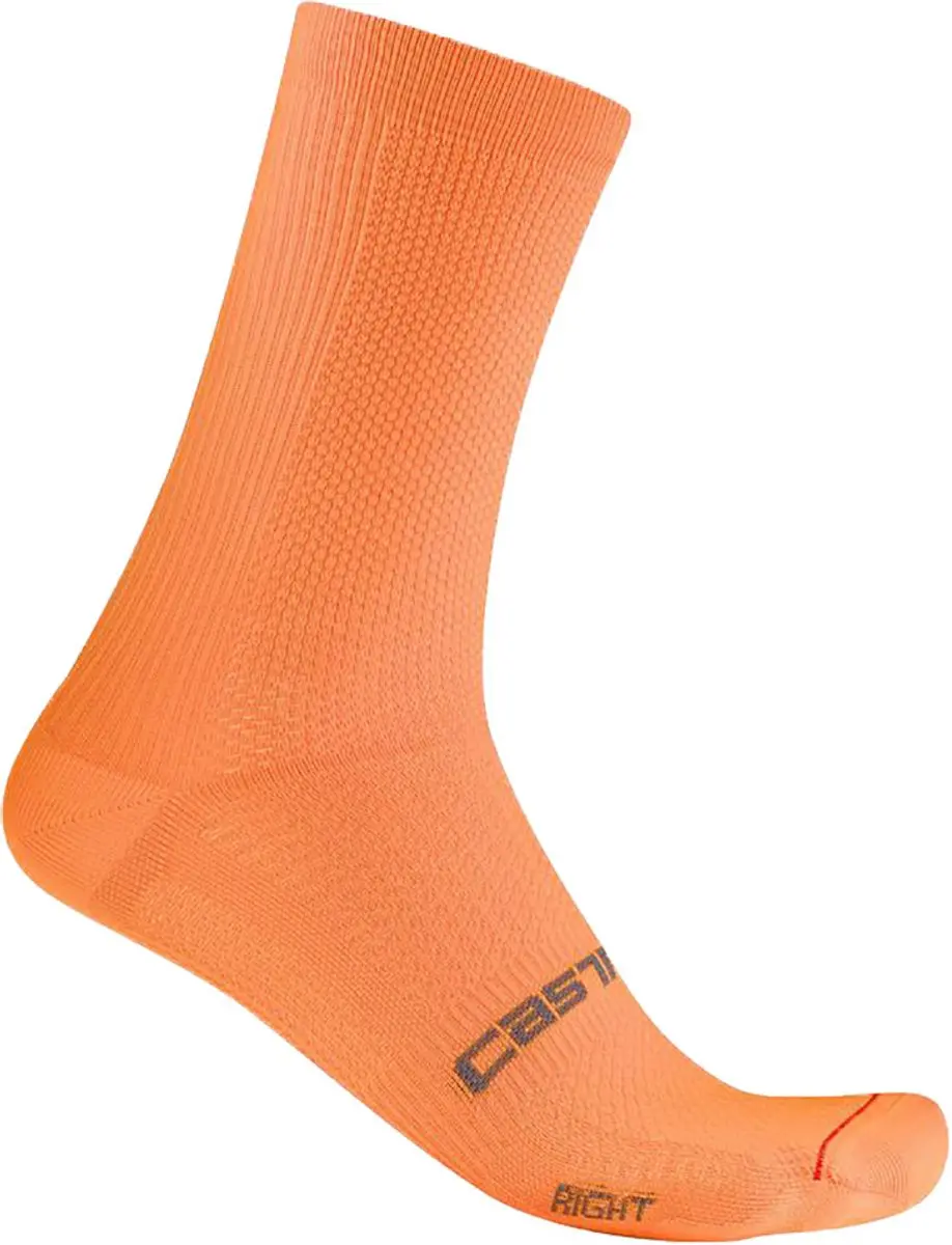 Castelli Espresso 18 Sokken Oranje EU 36-39 Man
