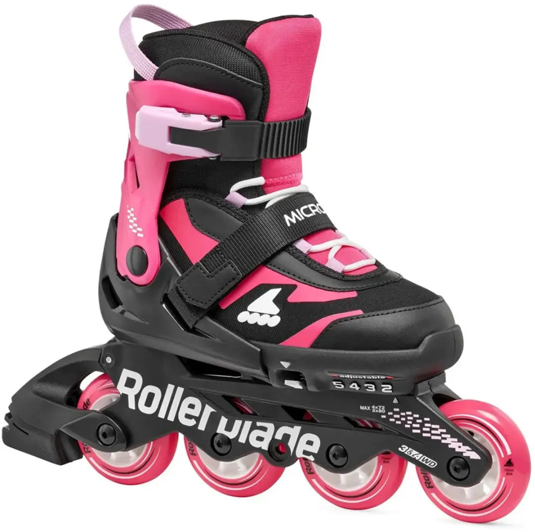 Rollerblade Microblade Junior Skates Zwart EU 33 Kinderen