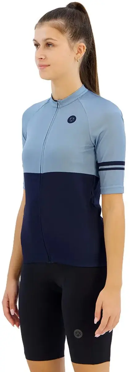 AGU Duo Fietsshirt Essential Dames M - Blauw