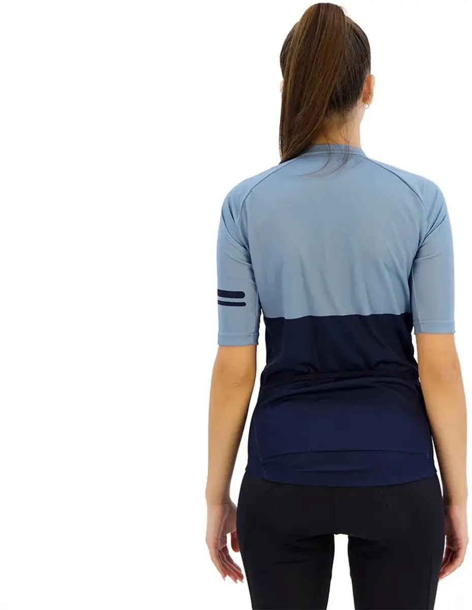 AGU Duo Fietsshirt Essential Dames M - Blauw