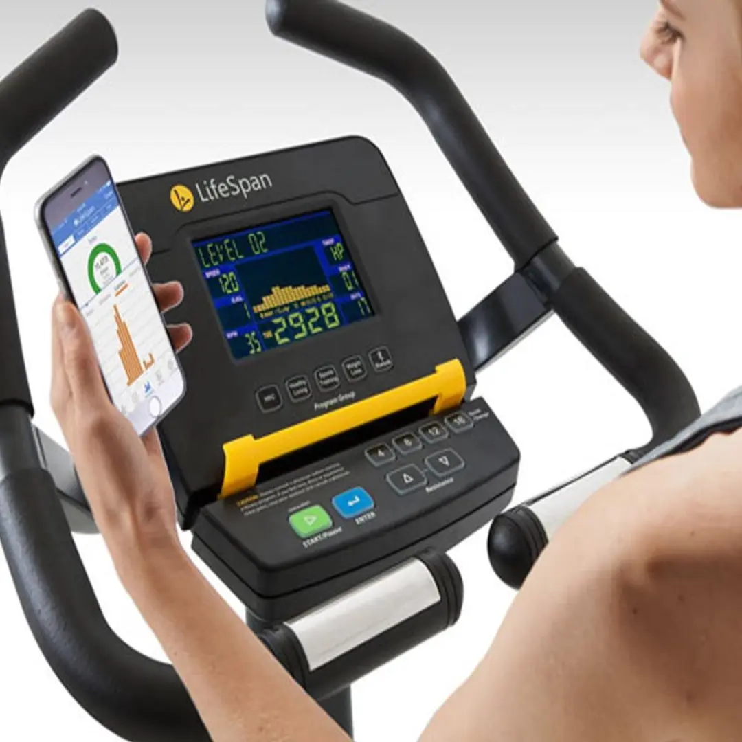 Lifespan Fitness C3i Hometrainer - 21 Programma's - Antraciet