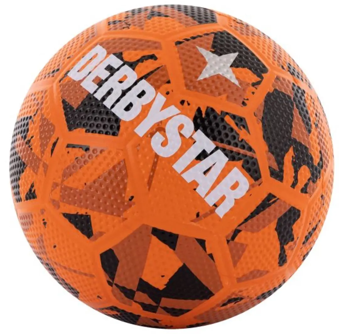 Derbystar Streetball Maat 5 - Oranje/Zwart - afbeelding 6 van 6