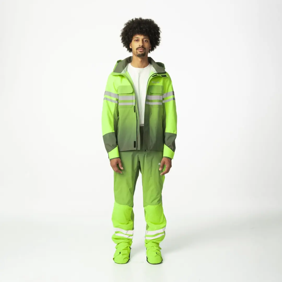 AGU Commuter Impact Regenjas XL - Groen - 13K Waterdicht - afbeelding 4 van 6