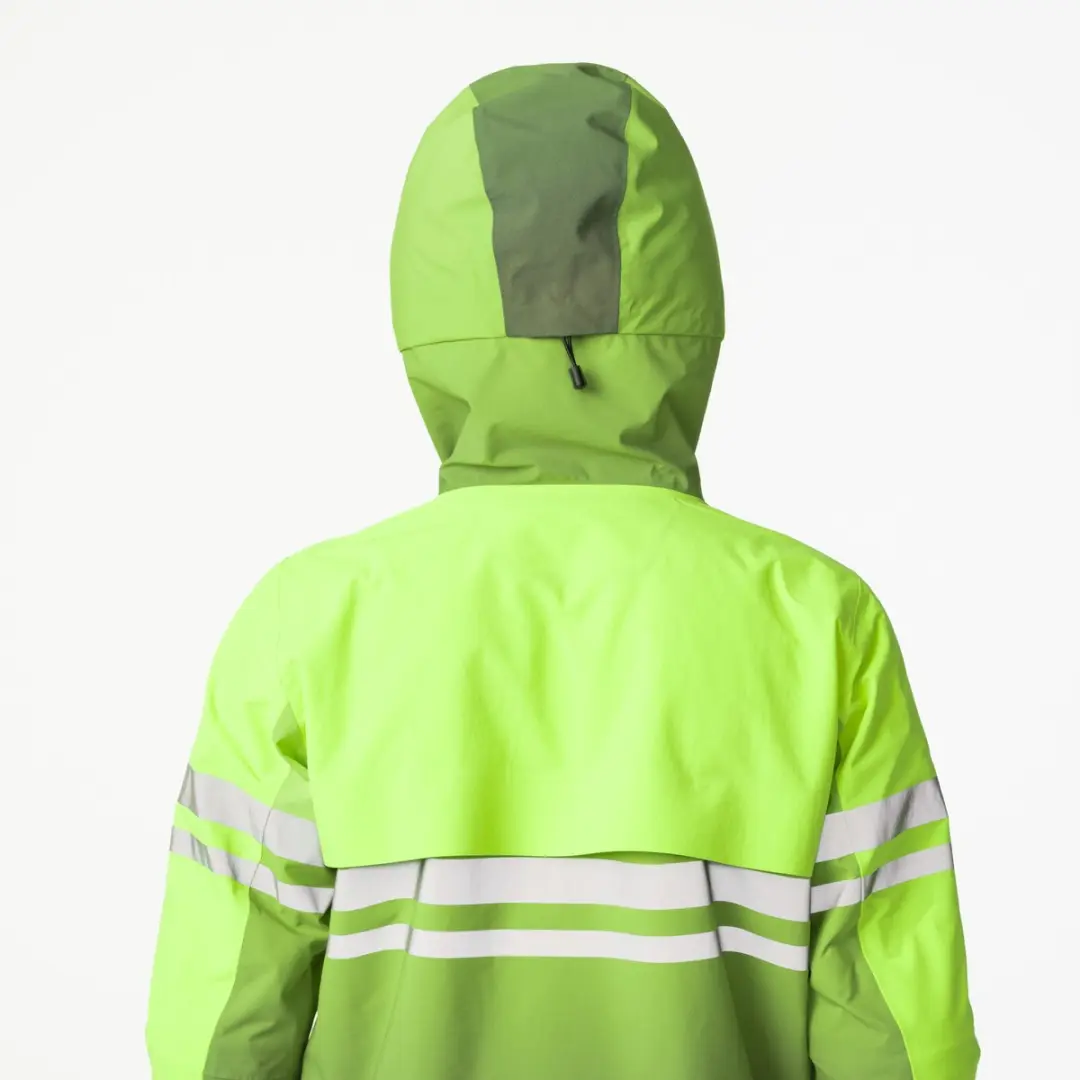 AGU Commuter Impact Regenjas 3XL - Hi-Vis Groen - 13K Waterdicht - afbeelding 3 van 6