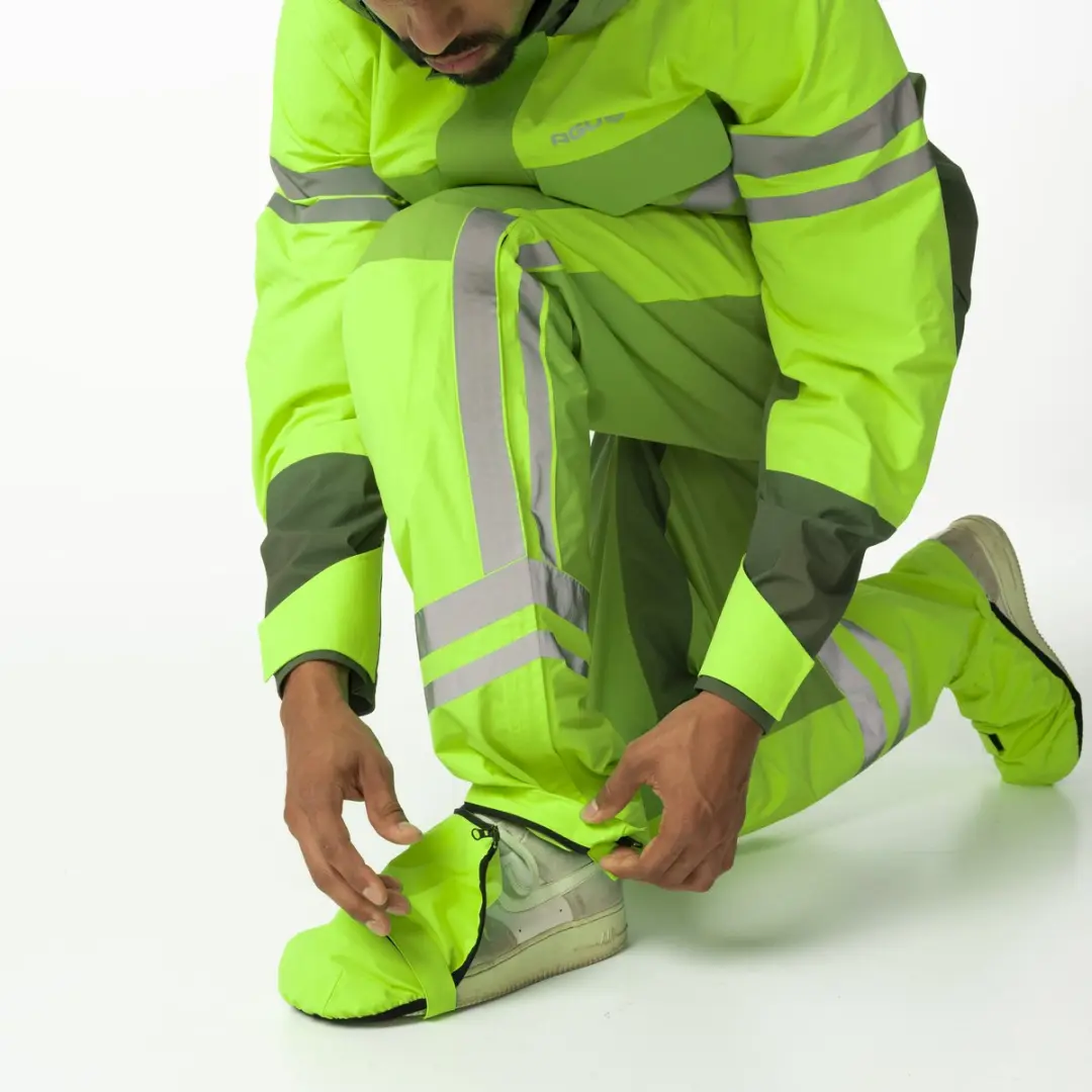 AGU Commuter Impact Regenbroek L - Neon Groen - Met Bescherming - afbeelding 3 van 6