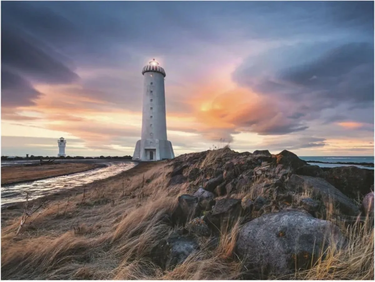 Ravensburger Leuchtturm IJsland Puzzel 1500 Stuks - Meerkleurig