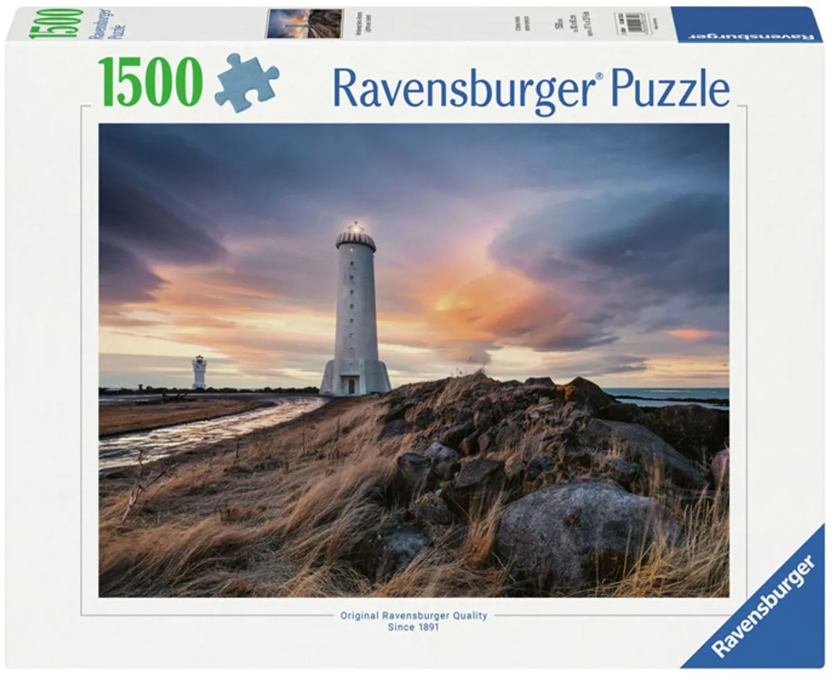 Ravensburger Leuchtturm IJsland Puzzel 1500 Stuks - Meerkleurig