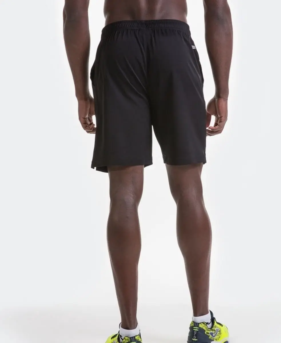 Joma Master Tennisshort Heren - S - Zwart