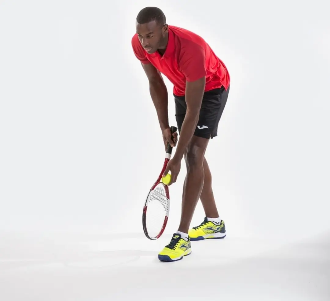 Joma Master Tennisshort Heren - S - Zwart