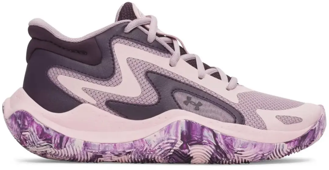 Under Armour Grade School Jet ´25 Junior Basketbalschoenen Paars EU 38 1/2 Kind