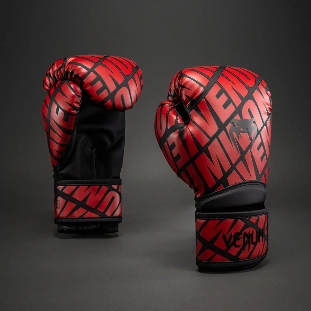 Venum Contender 1.5 XT 3D Kids Bokshandschoenen 4 oz - Zwart/Rood - afbeelding 3 van 6