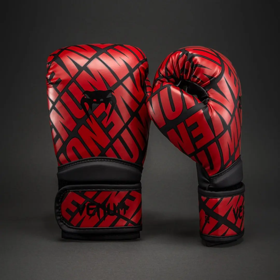Venum Contender 1.5 XT 3D Kids Bokshandschoenen 4 oz - Zwart/Rood - afbeelding 5 van 6