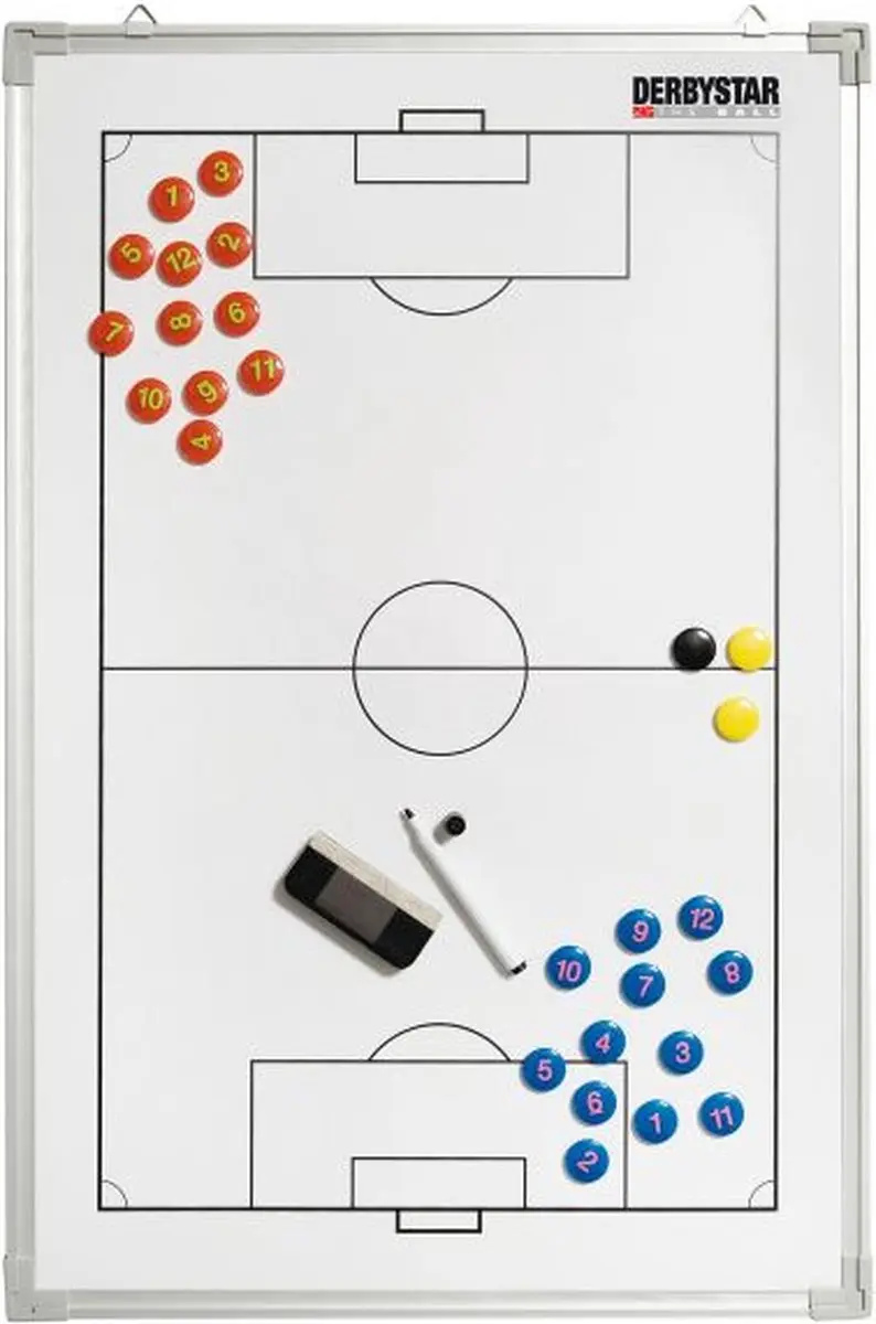 Derbystar Tactiekbord Voetbal 90x60CM