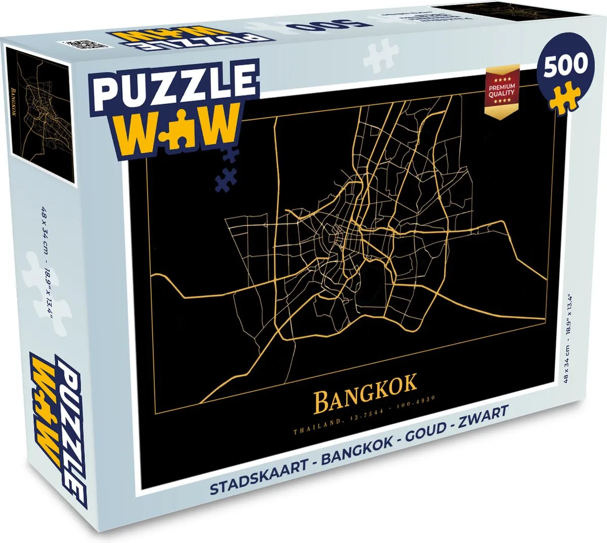 PuzzleWow Bangkok Legpuzzel 500 Stuks